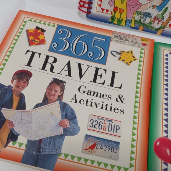 Lot Of 3 Books For Kids Science Projects Travel Games Art & Craft Activities - Picture 4 of 9